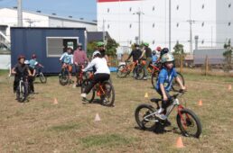 FUN MTB ビギナーズスクールの練習風景