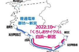 きのくに線サイクルトレイン「くろしおサイクル」