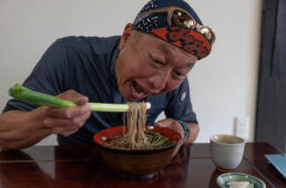 ねぎ蕎麦を食す