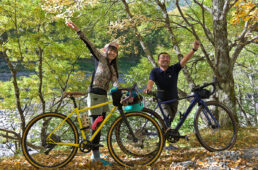 サイクルアドベンチャー南アルプスゴールシーン