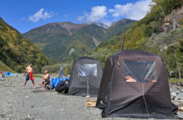 サイクルアドベンチャー南アルプスのサウナ