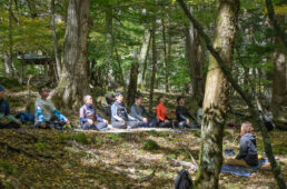 サイクルアドベンチャー南アルプスのヨガ教室