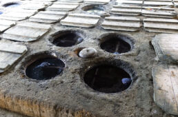 日下田藍染工房の藍窯