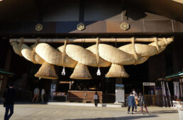 常陸国出雲大社のしめ縄