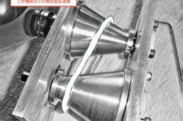 機械工作の無段階変速