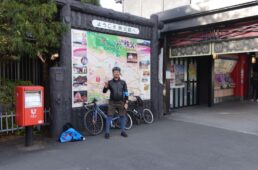 西武秩父駅まで走り切った松村さん