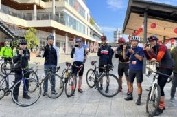 サイクルフォトライドのスタート前