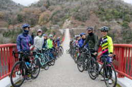 福塩線サイクルトレイン夢吊橋