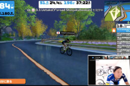 ゴールへ向かって独走するワイズロード新宿本館・植竹海貴選手