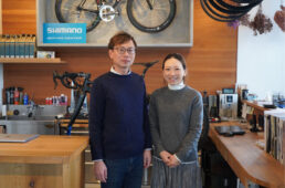 サイクルショップエルモの後藤夫妻