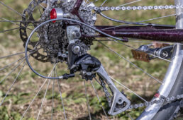 アント・バイク・マイクのリヤディレーラー周り