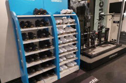 ビアンキバイクストア町田のシマノシューズエクスペリエンスセンター