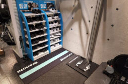 ビアンキバイクストア丸の内のシマノシューズエクスペリエンスセンター