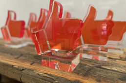 ストラバジャパンアワード2022のトロフィー