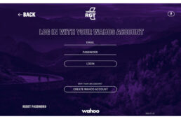 Wahoo RGTのログイン画面