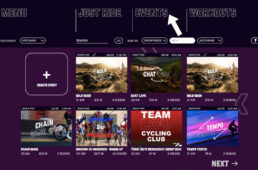 「EVENT」のトップ画面