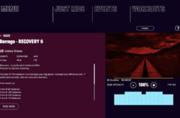 ワークアウトの一例