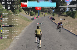 ワークアウトを実施している様子