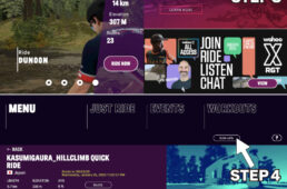 「MAGIC ROADS」で作ったコースを走る手順