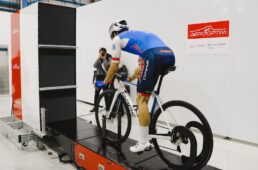 草場選手のデモンストレーション