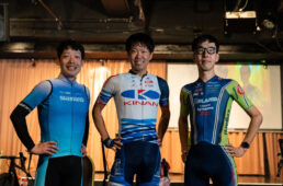 入部正太朗選手、畑中勇介選手、高杉智彰選手