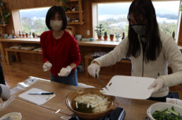 きびなのいり焼きを作る