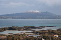 只狩山展望台からの景色