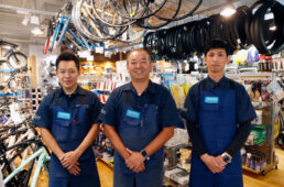 ノースバイシクル北海道のスタッフの皆さん