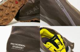 パス ノーマル スタジオとサロモンのコラボコレクション