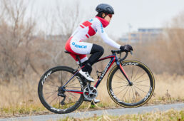 上り坂でのシッティングフォーム