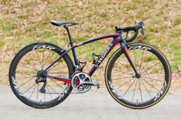 樫木選手が乗るスペシャライズド・Sワークス アミラ