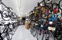 サイクル小野サッポロ店内の様子