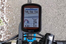 パワーガイドの走行中の実際の画面