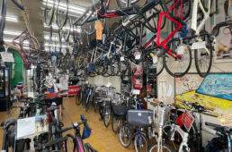 ナカニシサイクルの店内の様子