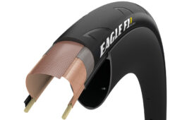 イーグルF1Rチューブレスコンプリートの断面図