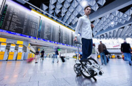 イルカを折りたたんで転がす