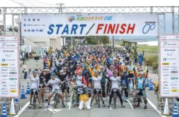 2022佐渡ロングライドのスタート