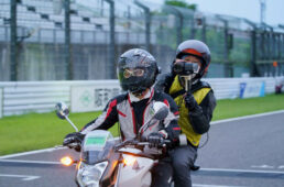 シマノ鈴鹿ロードの撮影部隊