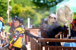 大型ミスト扇風機