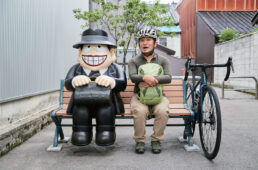 喪黒福造ベンチ