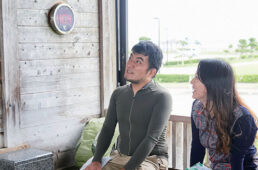 ひみ番屋街の足湯