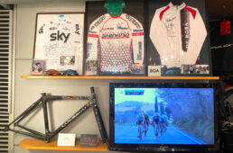 シナノ店内のディスプレイ