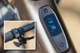 新型ターボ リーボ SLの電源スイッチ＆ディスプレー部分と手元スイッチ部分