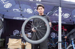 ルンのホイールとウィンスペースジャパンの石倉代表