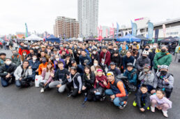 ユーチューバーと記念撮影