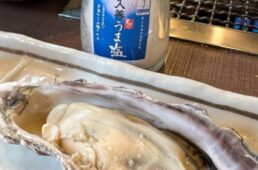 入善のうま塩と牡蠣