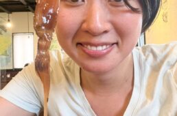 平野さんとホタルイカ