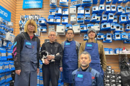 サイクルショップフクハマ本店のスタッフ