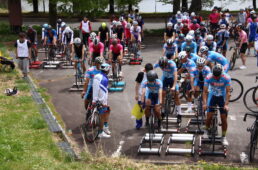 日本学生自転車競技連盟講習会　中根英登