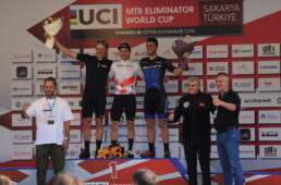 2023UCI MTBエリミネーターワールドカップ開幕戦表彰式